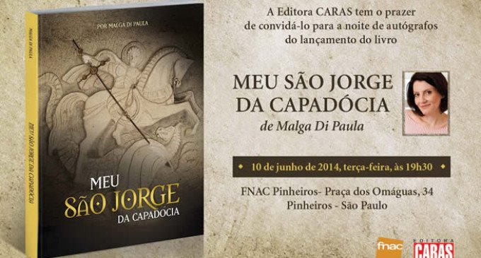 Lançamento do livro da Malga Di Paula sobre a Capadócia