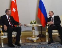 Erdogan a Putin: leve-nos a Xangai!