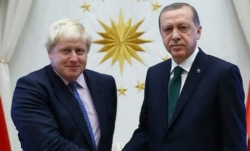 Boris Johnson promete ajuda à Turquia para se juntar à União Europeia
