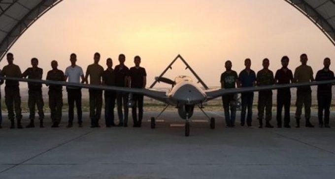 Turquia utiliza primeiro drone armado em operações