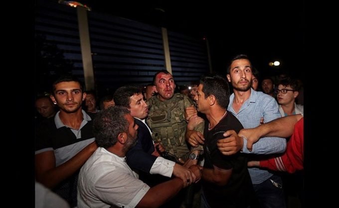 tentativa de golpe na Turquia