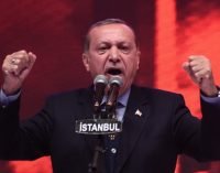 Erdogan ataca o Ocidente: “Alguns não esqueceram a dor de perder Istambul”