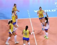 Tandara brilha no tie-break, e Brasil vence Turquia em jogo equilibrado no Grand Prix