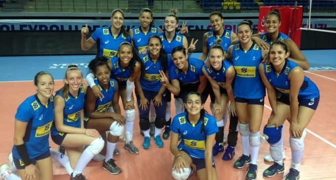 Seleção feminina de vôlei vence Turquia em preparação para o Grand Prix