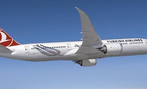 Turkish Airlines sinaliza encomenda de 40 aviões B787-9 Dreamliners