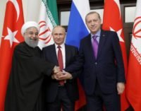 Turquia pressiona Rússia e Irã sobre conflito sírio