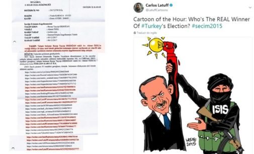 Advogados de Erdogan pedem ao Twitter que censure 11 caricaturas de Carlos Latuff