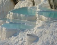 Aa fabulosas piscinas termais de Pamukkale
