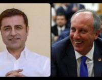 Ince, candidato presidencial do CHP, visita rival Demirtas na prisão