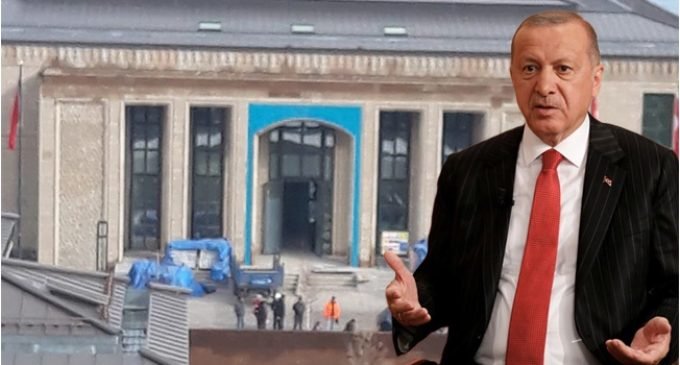 Construção de novo palácio para Erdoğan continua apesar do surto de COVID-19