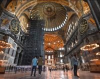 Erdogan ordena a conversão de Santa Sofia de volta a mesquita