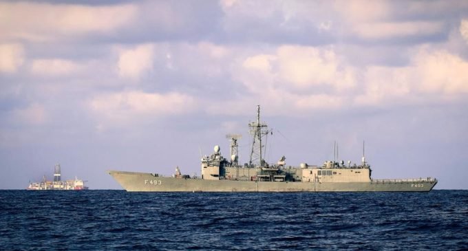 A Turquia enfrenta marinhas formidáveis no Mediterrâneo Oriental