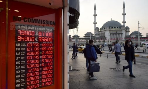 Lira turca cai para mínimo histórico devido ameaça de sanção dos EUA