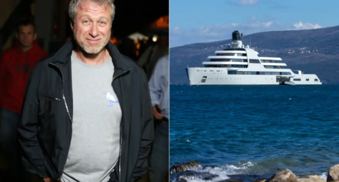 Operador corre risco ao deixar super-iate de Roman Abramovich atracar na Turquia