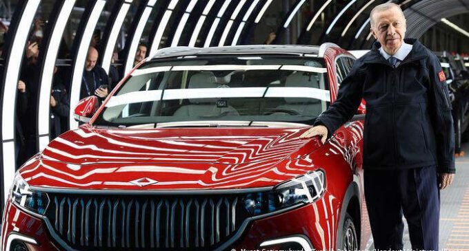 Turquia lança o carro TOGG, o projeto de prestígio do presidente