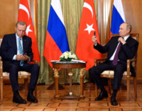 Putin, da Rússia, visitará a Turquia, membro da OTAN, em 12 de fevereiro