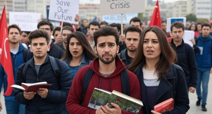 Mais de 324.000 estudantes universitários turcos suspendem estudos em meio à crise econômica