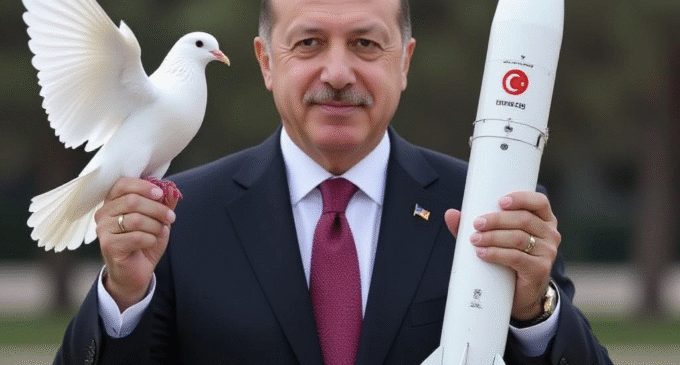 Erdoğan fala de paz. Seu governo se prepara para a guerra.