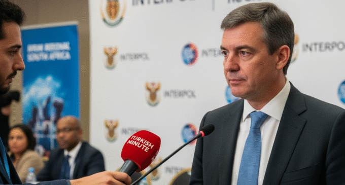 Chefe da Interpol evita falar sobre alertas vermelhos da Turquia