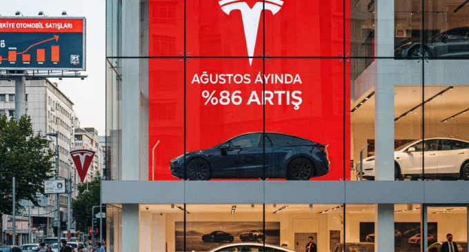 Vendas da Tesla disparam na Turquia, marca ocupa 2º lugar em agosto, diz relatório