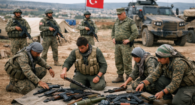 Turquia exige que militantes curdos deponham as armas, inclusive na Síria