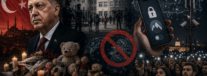 Governo Erdogan usa ataques sangrentos em escolas para justificar repressão a VPNs e censura na Internet na Turquia em 2026