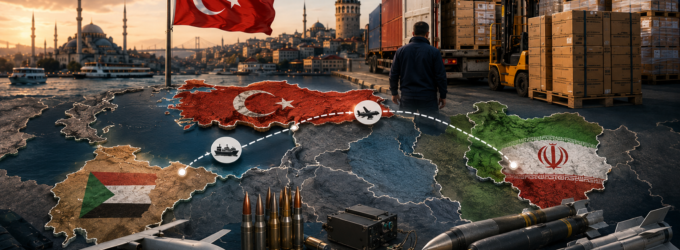 Indiciamento dos EUA expõe Turquia como principal centro em rota clandestina de armas iranianas ao Sudão