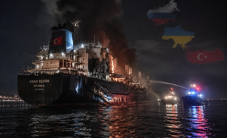 Turquia alerta para ‘escalada descontrolada’ após drone russo atingir navio de propriedade turca ao largo da Ucrânia