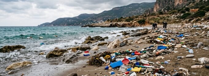 Níveis de microplásticos ao largo de Alanya chegam a 65 vezes o pico anterior no litoral mediterrâneo da Turquia